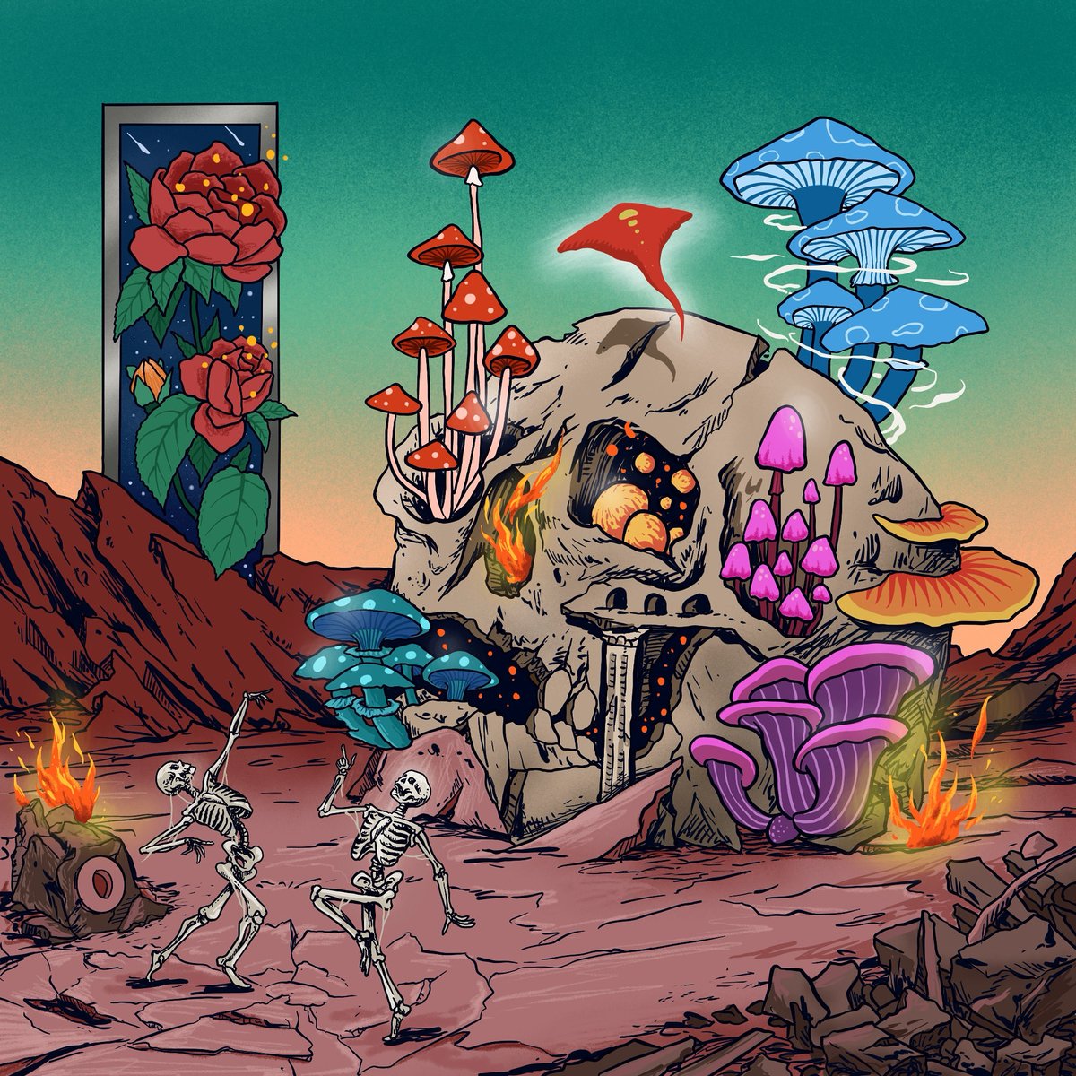 “dancing until we’re dying” streaming everywhere now! 💜 

album.link/us/i/1844992462