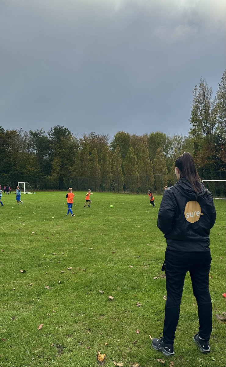 This half term, Scarlett and Seb have been delivering football-based PE across five primary schools in partnership with Sure. 

Here are some photos from today’s session with Castel Primary Year 5! 

<a href="/SureGuernsey/">Sure Guernsey</a> #surecommunitygroup