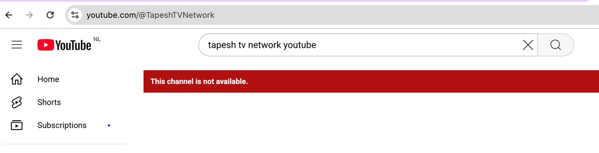 کانال یوتیوب تلویزیون طپش پس از پخش سه  گفتگوی پرسر و صدا با مسعود جمالی (کنسرت گذار مقیم لوس آنجلس) معلق شد. جمالی در گفتگوها به شکل بی پرده‌ای از اختلافاتش با خوانندگان ایرانی مقیم آمریکا و همچنین جریان دستگیری‌اش در ایران سخن گفته بود. #تپش
youtube.com/@TapeshTVNetwo…