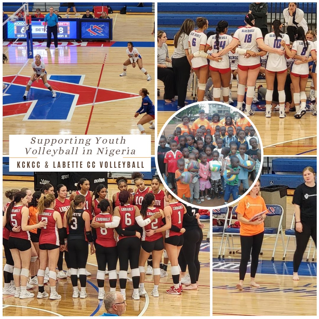 KCKCC &amp; Labette CC Volleyball teamed up for a cause! 🏐 Coaches went barefoot to raise awareness for kids without shoes &amp; to support our Nigeria Youth Volleyball Mission. 
🌍 Learn more: samaritansfeet.org/get-involved/s…