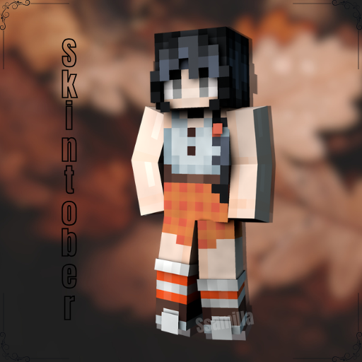 Ssamilla_'s tweet photo. Skintober Day 15 - Candy
  🠋 Download link 🠋  
https://t.co/pjYLeBhxda

Made with:
@blockbench

#artist #Minecraft #minecraftskin #pixelart #Autumn #Fall #minecraftskin #aesthetic #Skintober #Halloween https://t.co/scnFvBLlbs