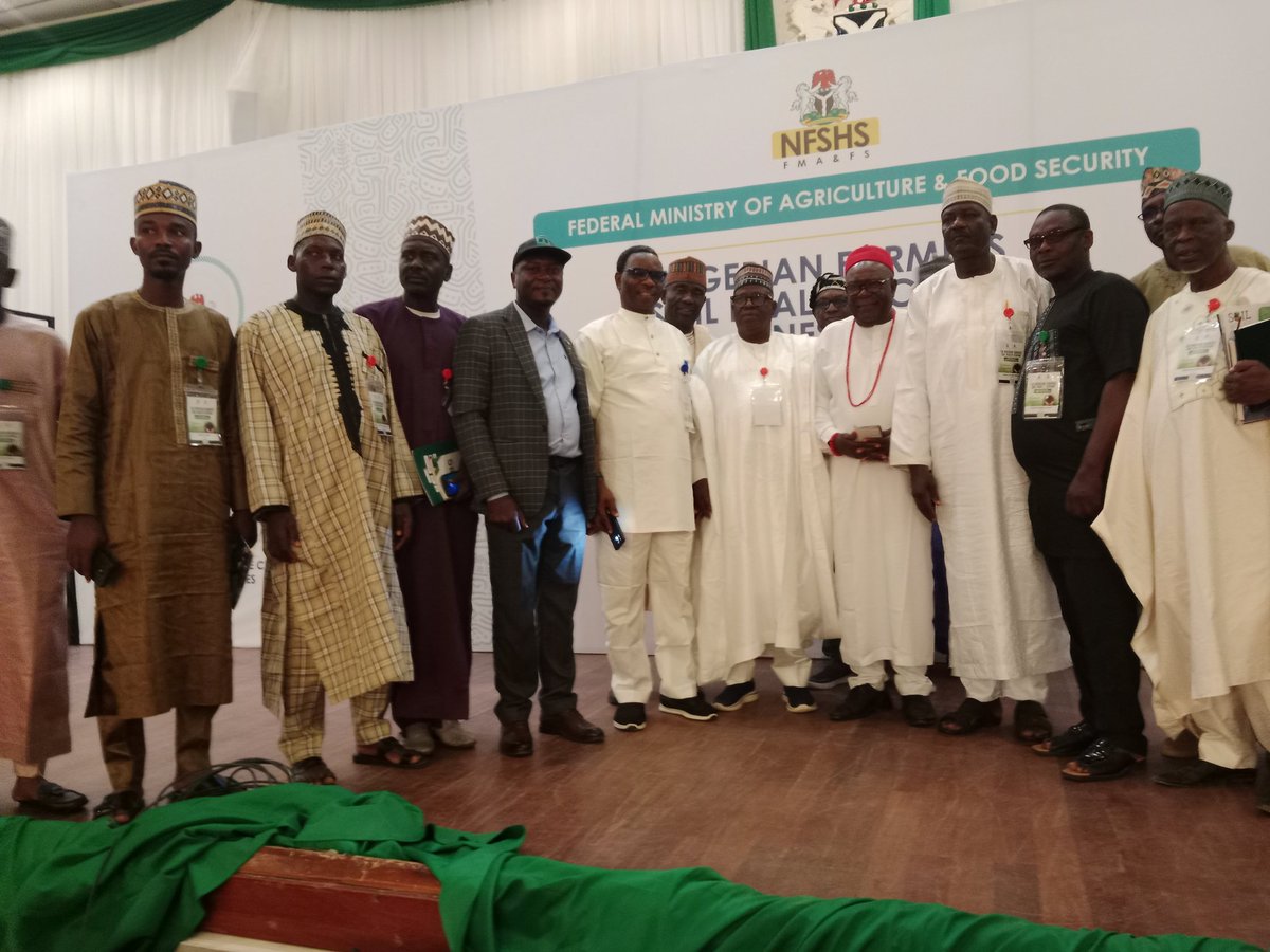 Today at the Presidential Villa, Abuja, we joined other key stakeholders for the official launch of the Nigerian Farmers Soil Health Scheme — a landmark initiative aimed at restoring and safeguarding the very foundation of agriculture: the soil.

#FarmersWallet #SoilHealth