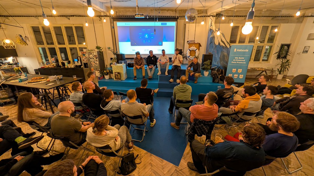 KeboolaDevs's tweet photo. And now for something completely different, guys from @apify and @keboola sharing experience with staying and working in San Francisco https://t.co/LYYIi27iFQ