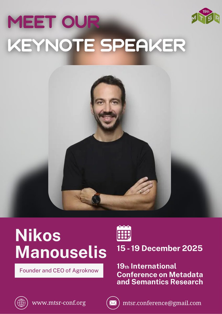 MTSR2025 tweet media