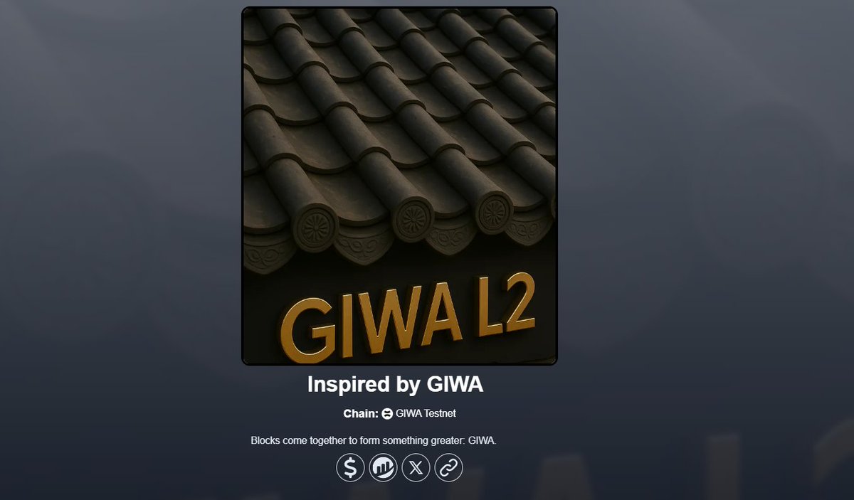 GIWA Chain Türkiye tweet media