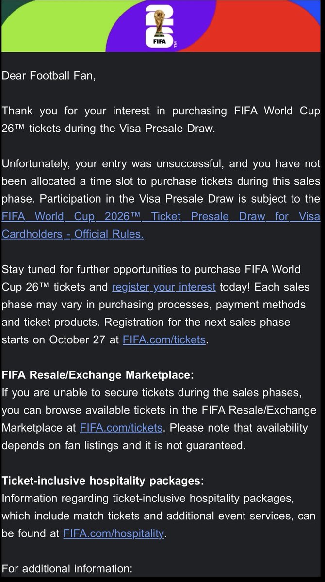 Unfortunately, I am also busy that month and cannot go to your stupid games 🤣🤣<a href="/FIFAWorldCup/">FIFA World Cup</a>  <a href="/FIFAcom/">FIFA</a> <a href="/Visa/">Visa</a> #fifaworldcup #sourgrapes