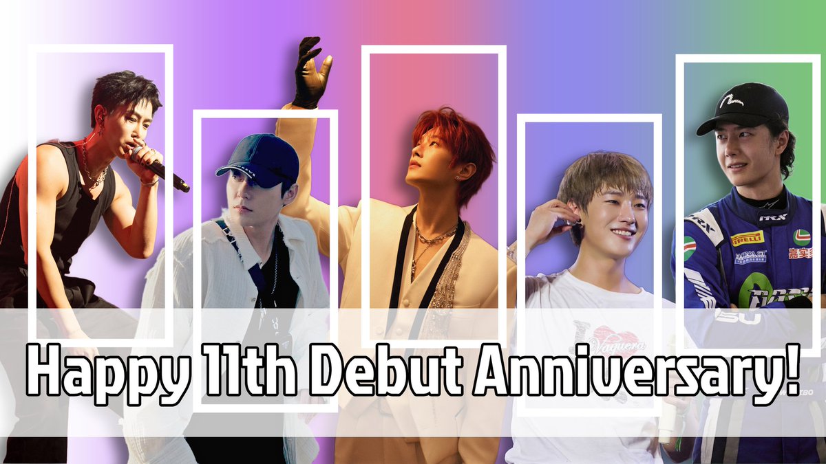 Happy 11th debut anniversary! 
More years were spent apart than together, but the beginning started with you, &amp; brought us together

Keep walking the paths you've chosen. May the journey continue to be lit with the light &amp; warmth of achieving your hopes &amp; dreams

#UNIQ #유니크