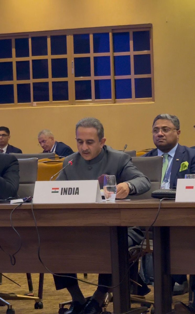 Delivered the national statement at the meeting of the NAM Ministerial Committee on Palestine held in Kampala today. The Committee was established under India's Chairmanship of NAM in 1983.

Recalled India's humanitarian assistance to the people of Palestine. Reaffirmed India's