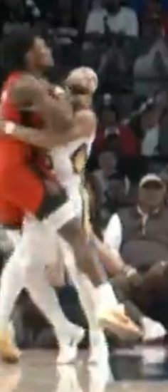 RodrickTechno's tweet photo. @SaintsnPelicans @BrickCenter_ Body slammed? This is what u call a body slam? https://t.co/PPosB1YD7J