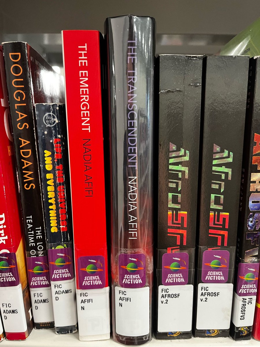 The joy of encountering your books in the wild, whether in a store or the library, never gets old.