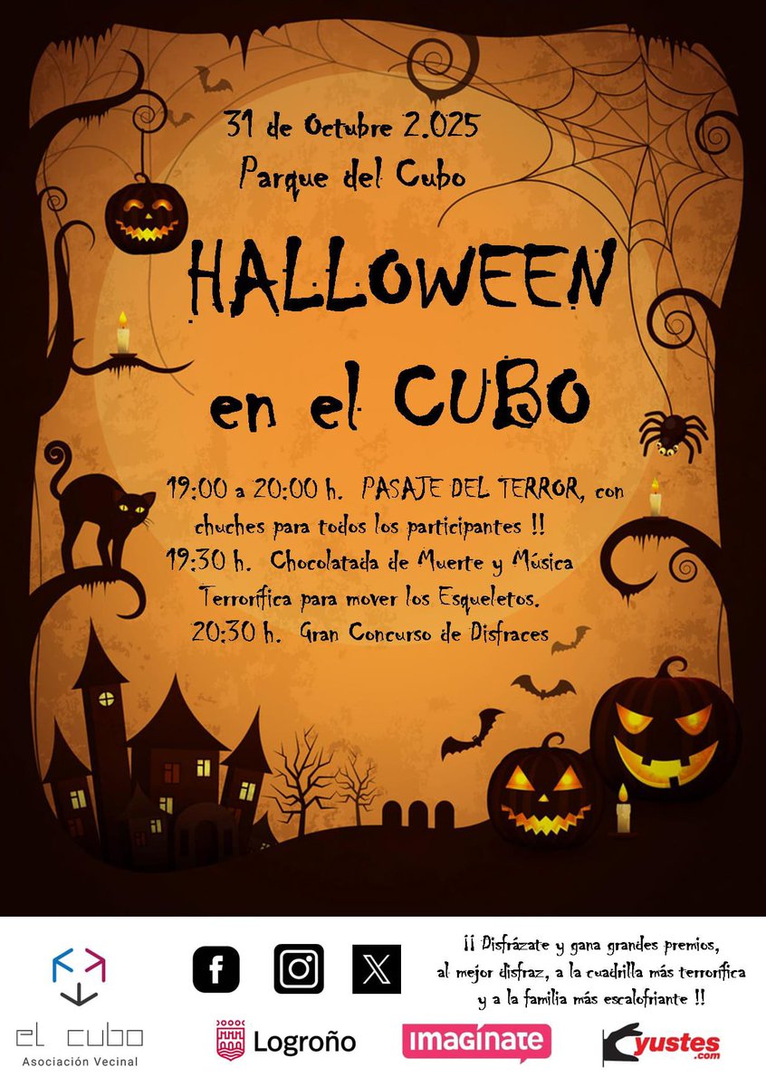 🧟🦹🧌🧛 ya huele a muertooooo en El Cubo!!!