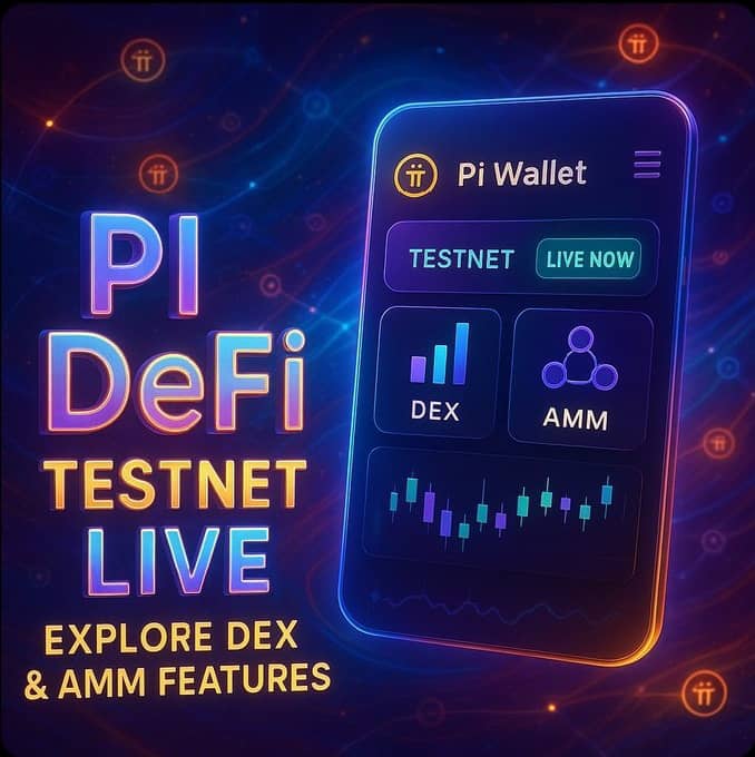 HumbleEternel's tweet photo. 🚀 The DeFi era of the Pi Network is almost here — fasten your seatbelts!

Once the Pi DEX goes live on Mainnet, real liquidity will flow in — and early users will become liquidity providers, not just traders.

#PiNetwork https://t.co/M1oiuI5nth