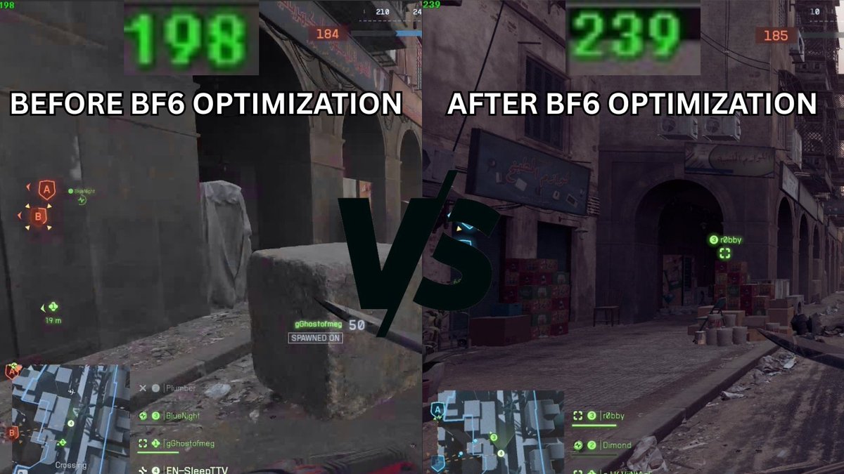 MasonReact's tweet image. 🚀 Battlefield 6 Optimization Results! 🚀
This customer came to us struggling with FPS drops and high CPU temps.
After our full PC optimization service, they gained +41 FPS and a much smoother experience in #Battlefield6 🔥
📩 DM me or @ReactPCs to book your optimization today