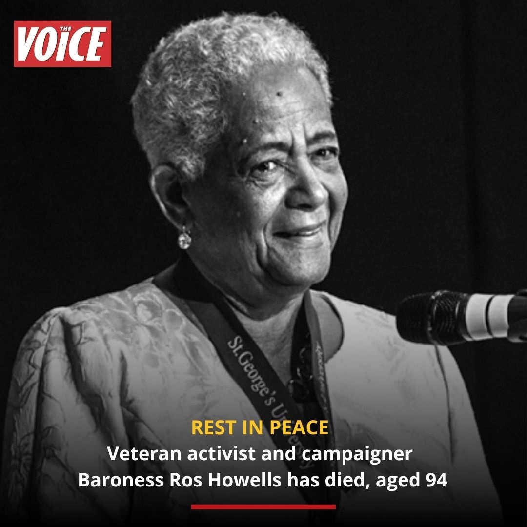 (Retired) Baroness Rosalind Howells, a tireless campaigner for social justice has sadly died.

Ros Howells was born in Grenada in 1931 and settled in Britain at the age of 20.

She made a significant contribution to to the development of racial equality policies and community