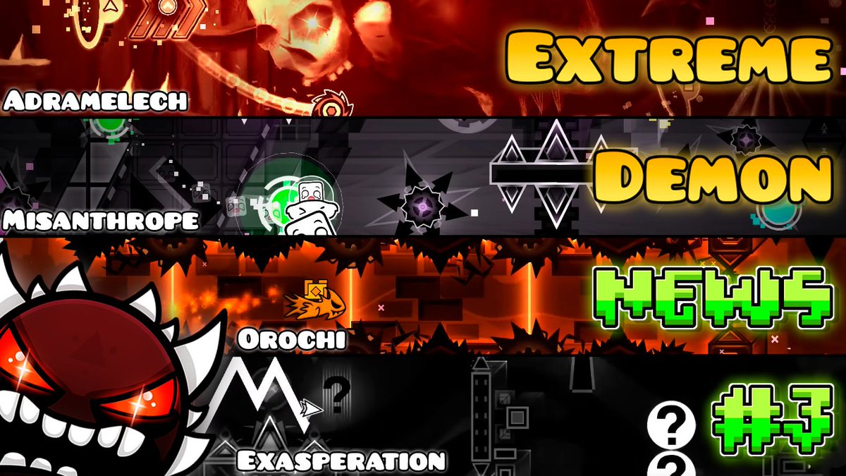 Ha pasado casi un año desde el último video de este estilo, he retomado ánimos en septiembre, pero hasta ahora puedo subir este sensacional video, espero les encante y les informe tanto como a mí me ha pasado al hacer este video. Extreme Demon News #3!!!
youtu.be/ve2STXm_pZ8