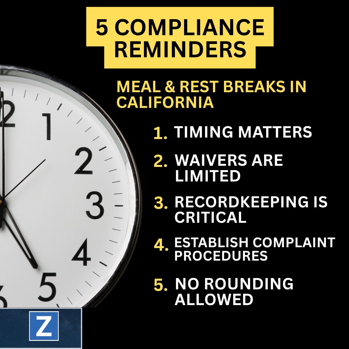 More than ten years after the Brinker decision, employers across California are still getting hit with expensive lawsuits over meal and rest breaks.

Why? Because compliance isn’t just about what’s written in your handbook—it’s about what happens every single shift on the floor.