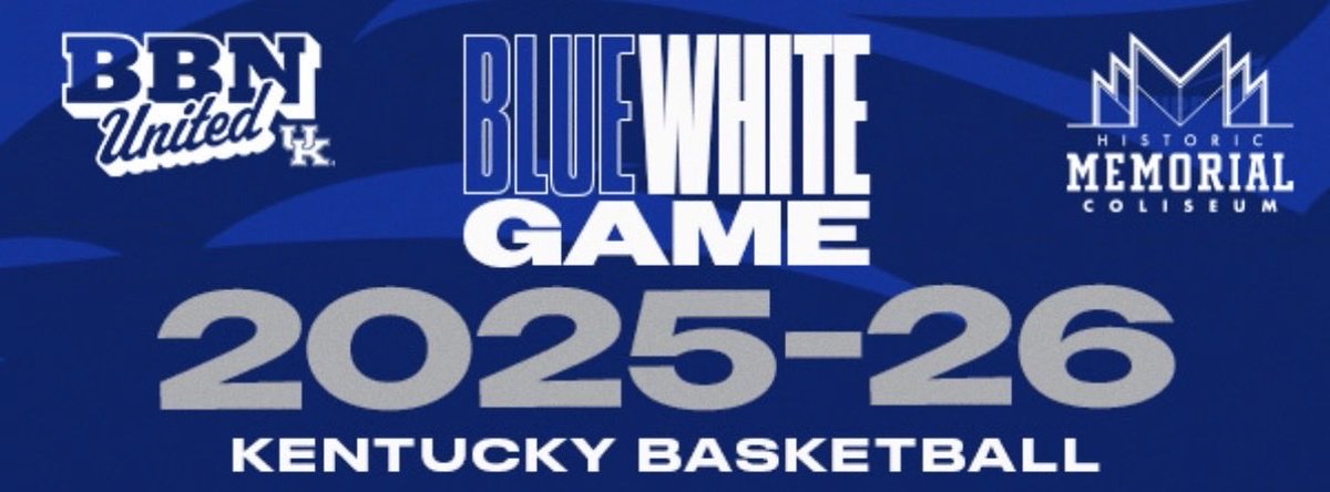 Join us on Friday, October 17 as your Kentucky Women's and Men's Basketball teams take the court at Historic Memorial Coliseum for the annual Blue White Game. Women's Basketball will tip off at 7 p.m. for their intersquad scrimmage and will be followed by Men's Basketball at