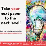 Photo by CHC WRITING CENTER (@writingCHC)