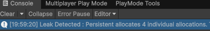 Keilthar's tweet image. How to trigger PTSD in any Unity developer using ECS with one image ?

Trying to find out where a memory leak comes from and why... nightmare / 20 😅

#indiegame #indiedev #IndieGameDev #madewithunity #unity #gamedev