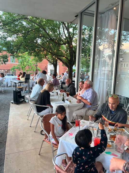 Feels like fall when the sun goes down, right? That makes for perfect patio weather! Come sit and eat with us, bring your friends or bring your family. You won't regret it!