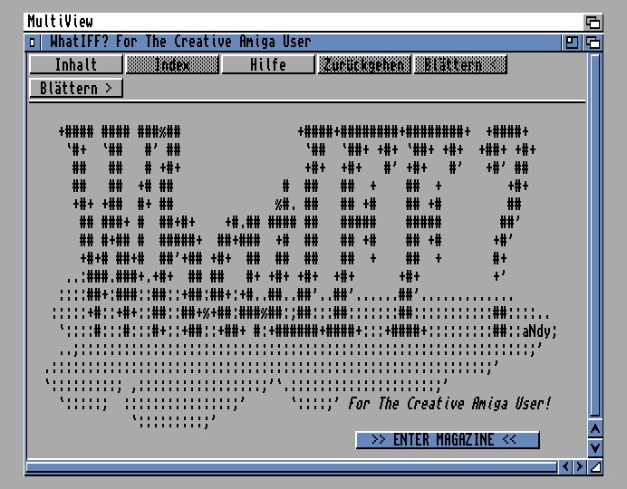 Commodore_lives's tweet image. What IFF? 4.17 Amiga Magazine - buff.ly/Yz1tQQE #commodore #retrocomputing