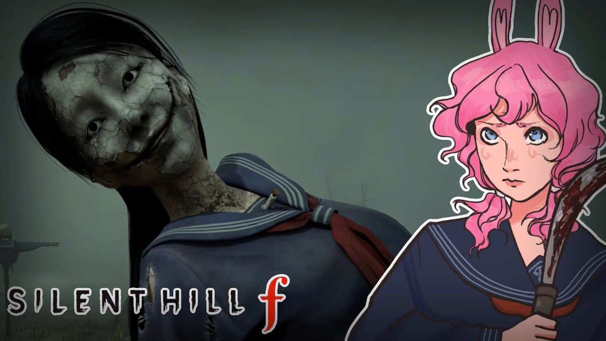 bunbibis's tweet image. HELLO EVERYBUNNY! I posted part 2 of my playthrough of Silent Hill F! Please check it out teehee ^_^! Thumbnail art by my sister :D!
 ➡️ youtu.be/NO_Z9XAlxUY?si…