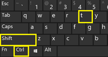 NorcoTech's tweet image. 🚀 TECH TIP:
Closed an important tab by mistake?
Just press Ctrl + Shift + T (Windows) or Cmd + Shift + T (Mac) to reopen it instantly. Repeat to restore all your recently closed tabs.
#TechTips