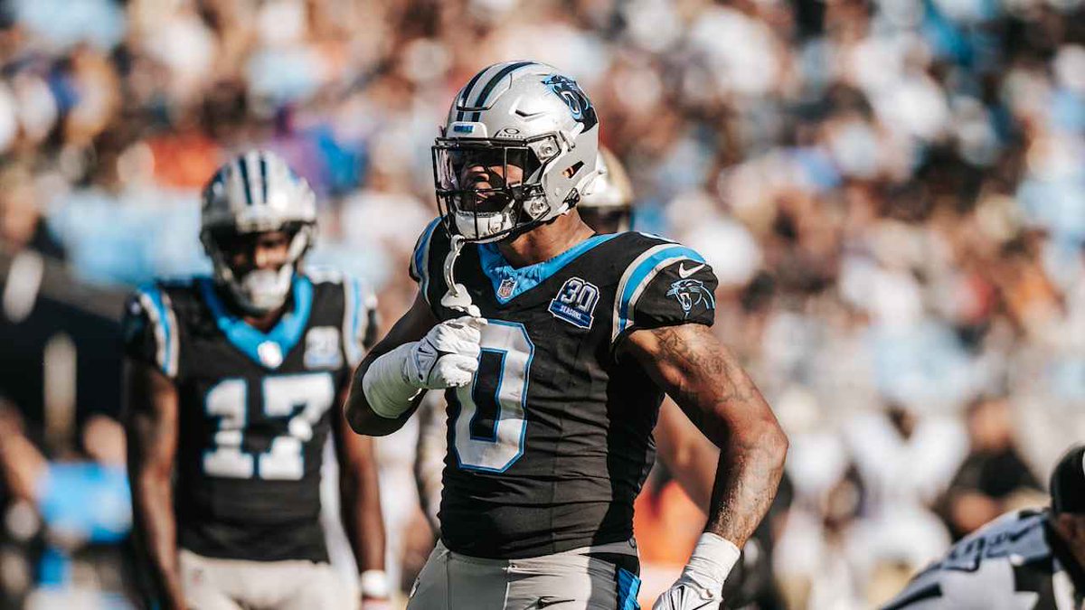 JT Sanders, Taylor Moton, Chuba Hubbard, Turk Wharton, and Jalen Coker are all healthy and practicing today after missing week 6, according to <a href="/mike_e_kaye/">Mike Kaye</a>.

#KeepPounding