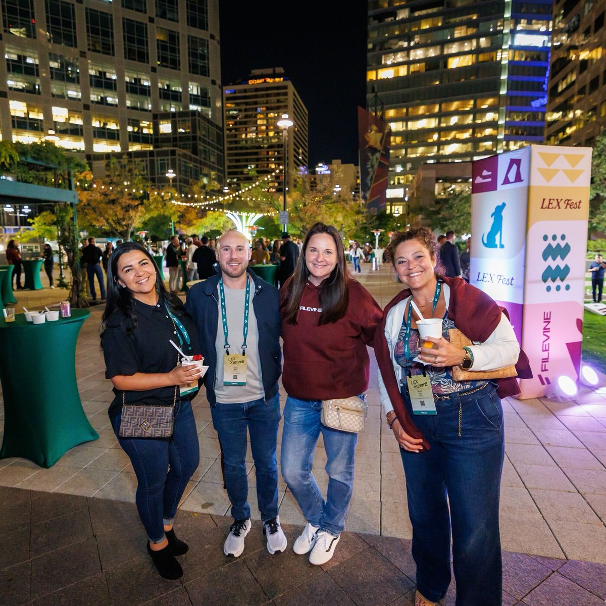 filevine's tweet image. Legal leaders from across the country came together for #LEXFest, a night of live music from Turnpike Troubadours, food trucks, cocktails, and late-night pickleball showdowns.

LEX Fest 2025 was the legal tech party of the year. 🔥

#LEXSummit2025 #Filevine #LegalTech