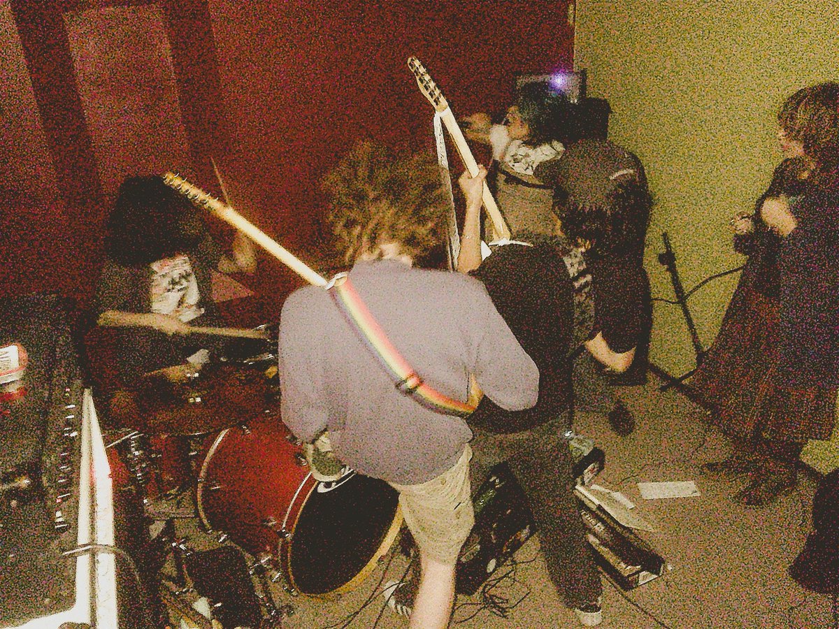 DogSeesGodNM's tweet photo. As of today we have officially been playing together as DSG for one year. I’m super proud of all we’ve accomplished and I’m unbelievably grateful for everyone and anyone who has done any amount of effort to support, aid, or be a part of this band.  xDSGx for one million years <3 https://t.co/cAERQVf7x4