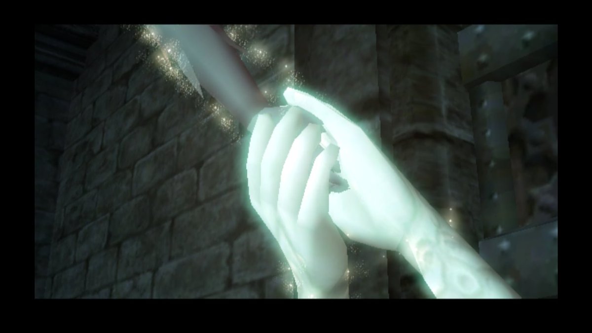 mercuryblades's tweet image. when zelda uses the power of yuri to save midna ....