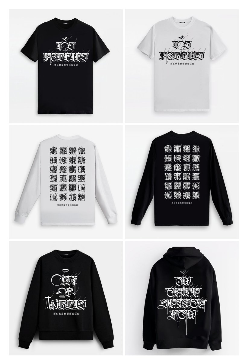 ‘SCRIBESMAN’ Collection | Available Now!
cryptik.bigcartel.com