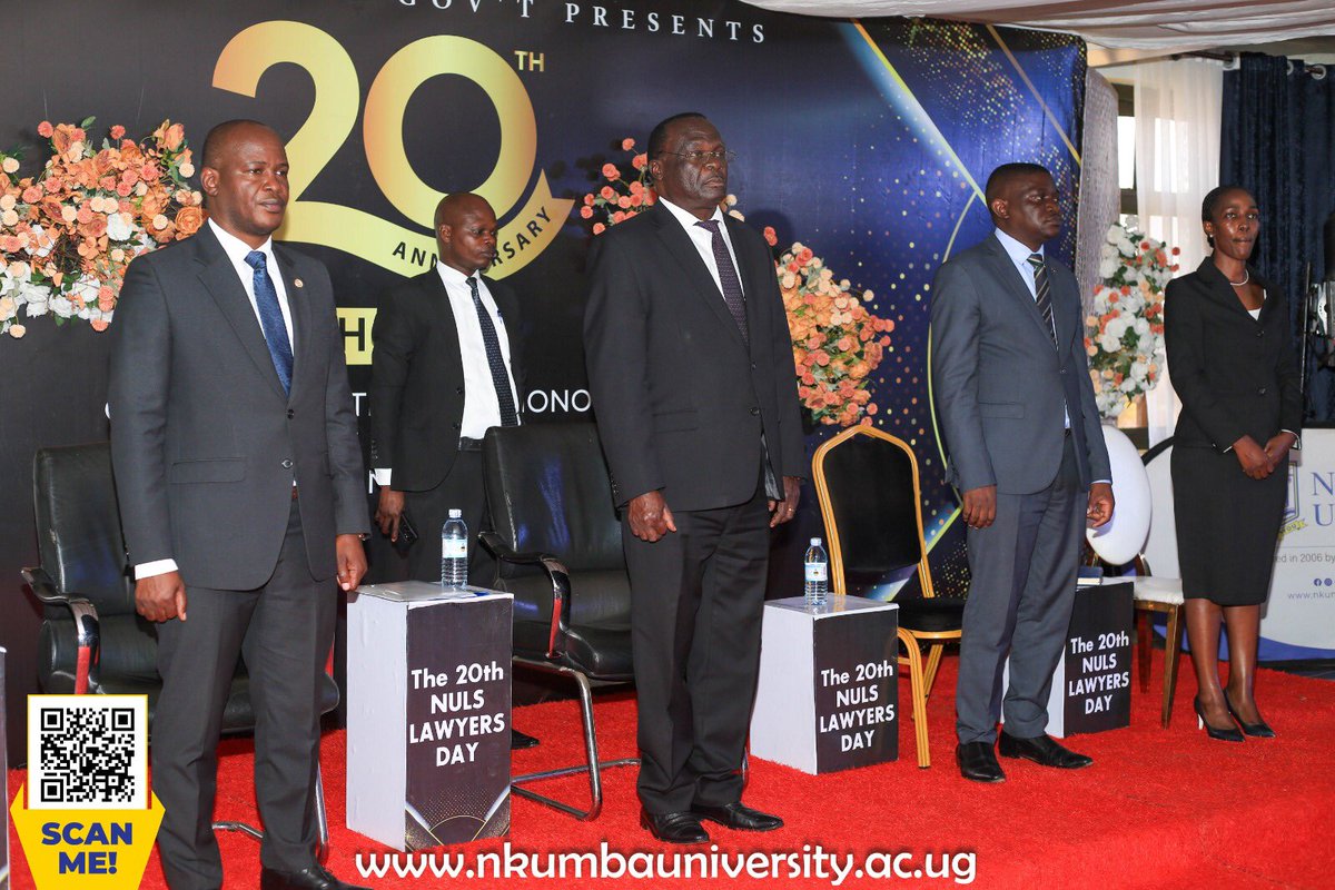 Nkumba University school of law celebrating 20 of existence