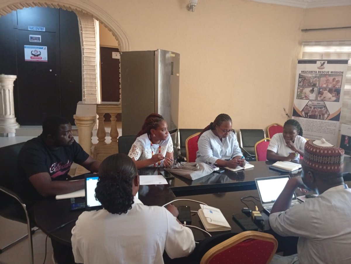 RescueNrm's tweet photo. We received in our Maiduguri office the Protection Sector team hosted by @Refugees. The aim of their visit was to learn more about what @RescueNrm do, the activities we are implementing, the type of protection interventions we’re involved in, &amp; the locations of implementation. https://t.co/pl5Ty4vV47