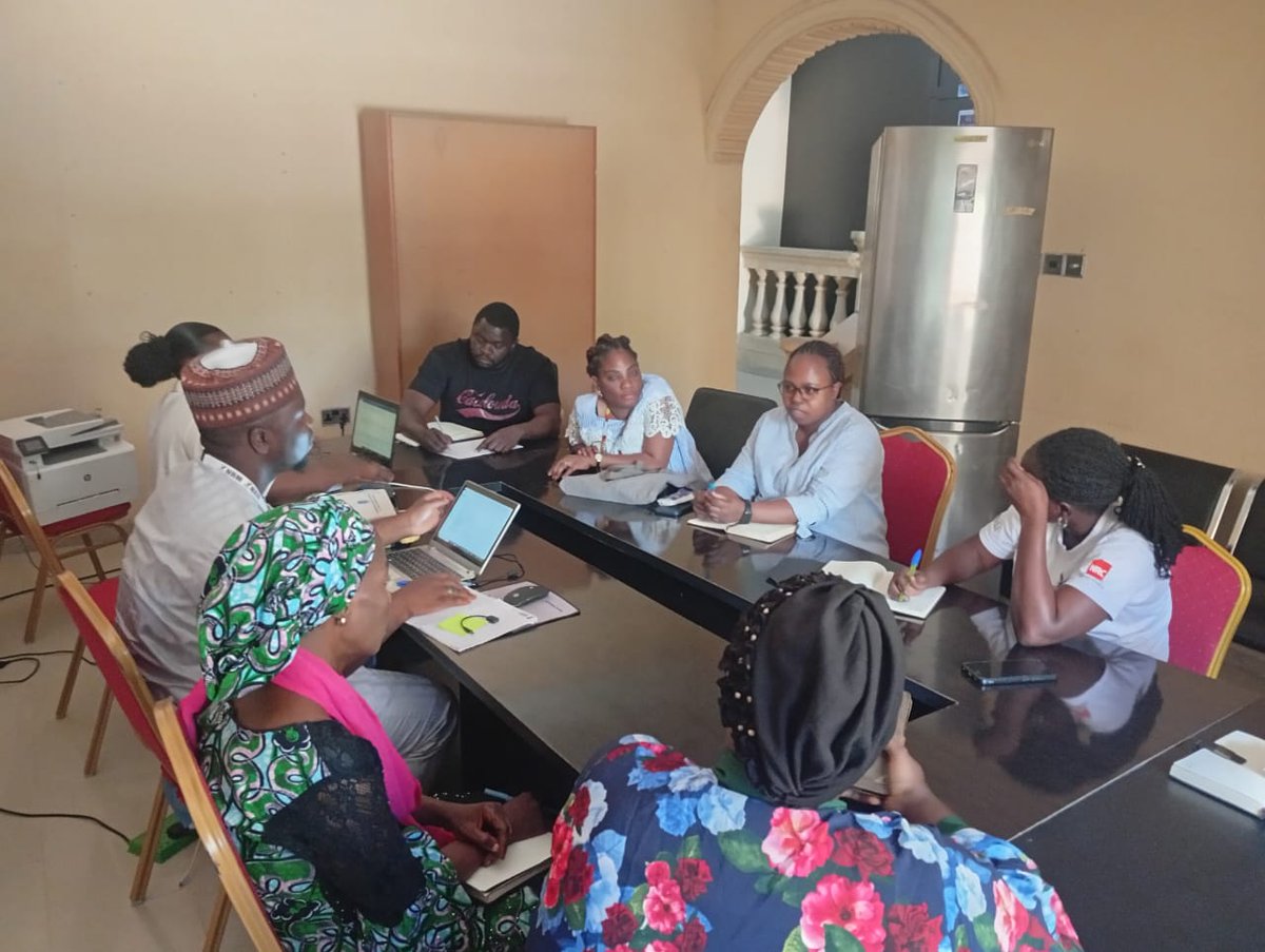 RescueNrm's tweet photo. We received in our Maiduguri office the Protection Sector team hosted by @Refugees. The aim of their visit was to learn more about what @RescueNrm do, the activities we are implementing, the type of protection interventions we’re involved in, &amp; the locations of implementation. https://t.co/pl5Ty4vV47