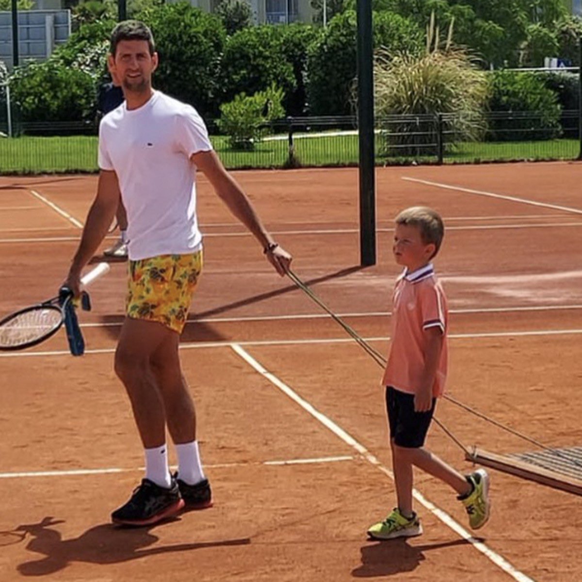 VIVA LA PATERNIDAD EN EL TENIS 🫶❤️.
