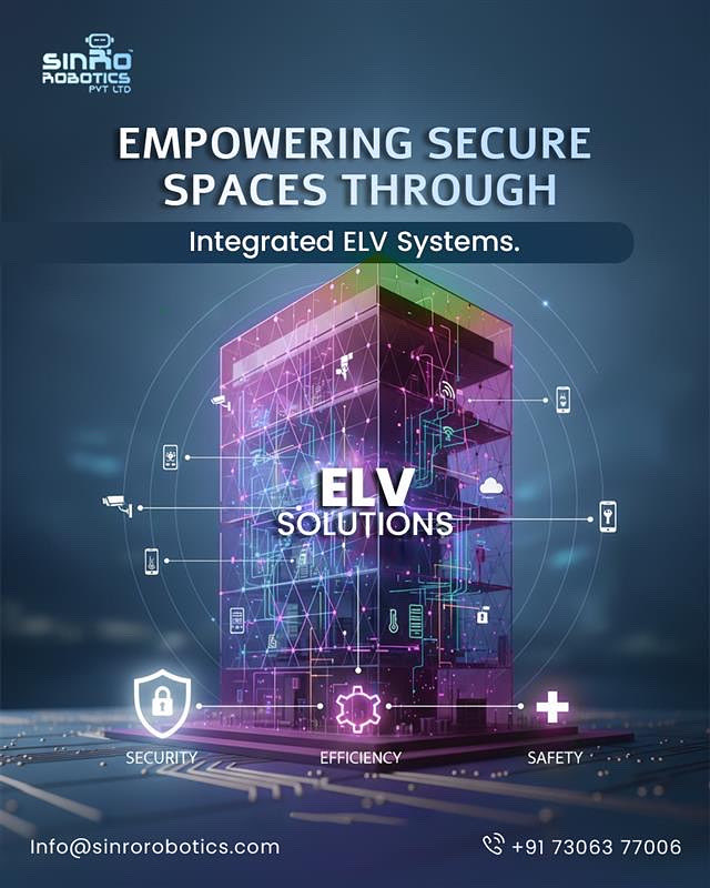 SinroRobotics's tweet image. Empowering smart and secure infrastructure with our advanced ELV Solutions from CCTV, access control to complete building automation.
Intelligence in every connection.
#SinroRobotics #ELV #SmartBuilding #Automation #IoT #Security #Innovation #SmartCities #TechForTomorrow