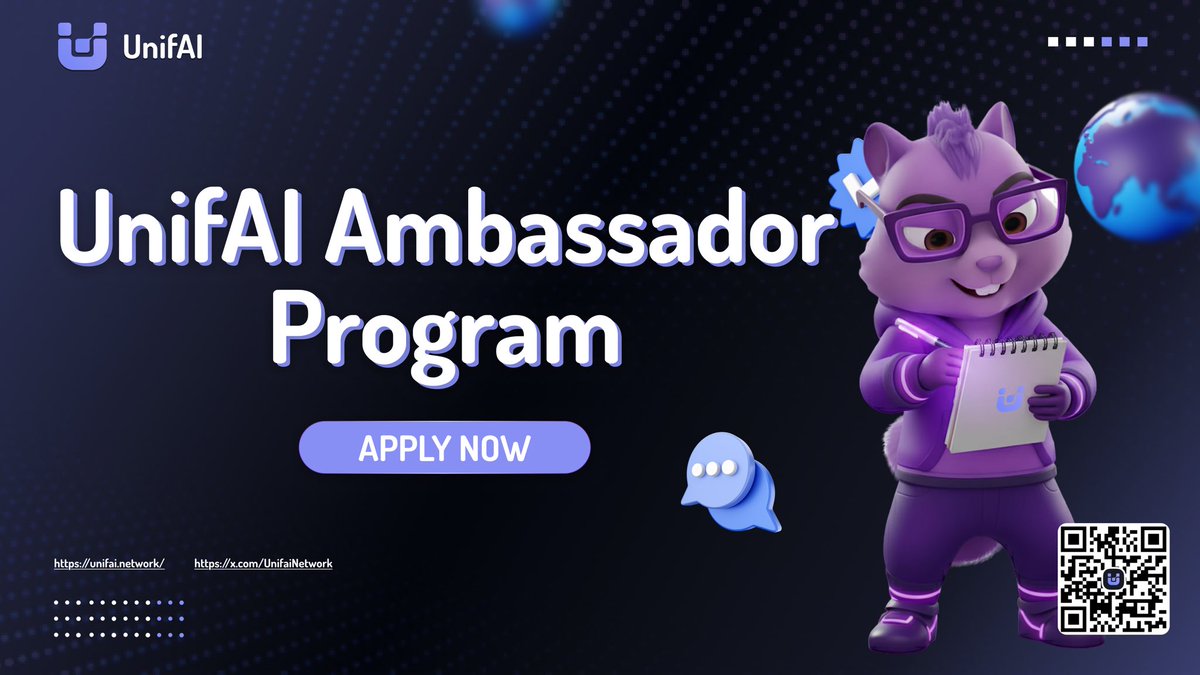 GIGME01's tweet image. Hiring!!!
Ambassadors needed @UnifaiNetwork
Payment $100-$500 monthly
✅ Follow @UnifaiNetwork and @thebullmaker01
✅ Repost for others too see
Apply 👇
docs.google.com/forms/d/e/1FAI…