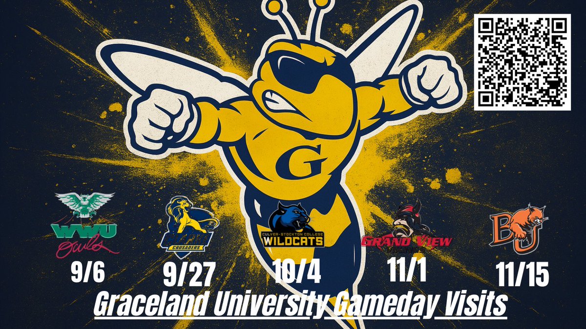 We have two more GameDay visits 
Used the QR code to sign up