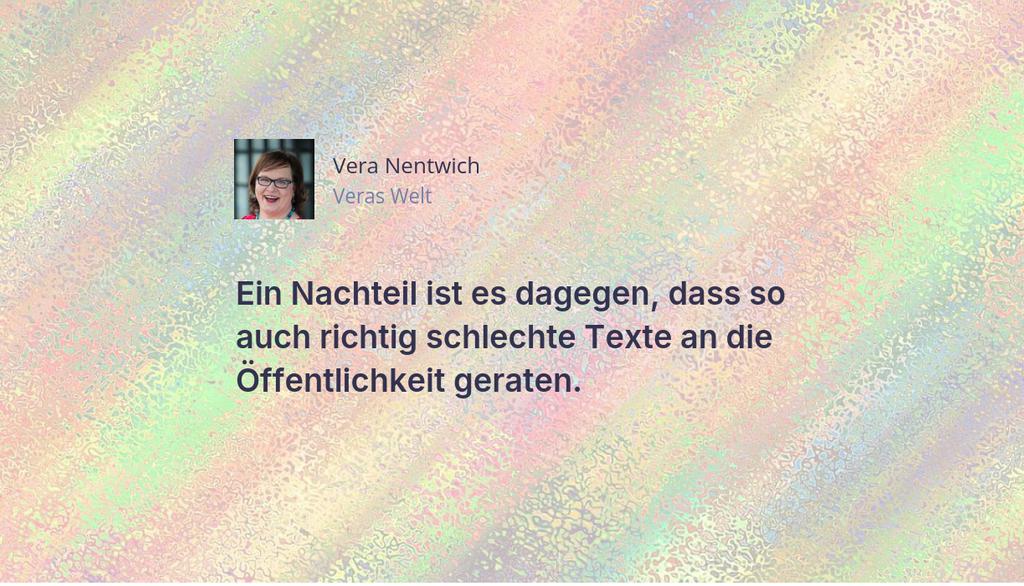 Veras Welt tweet media
