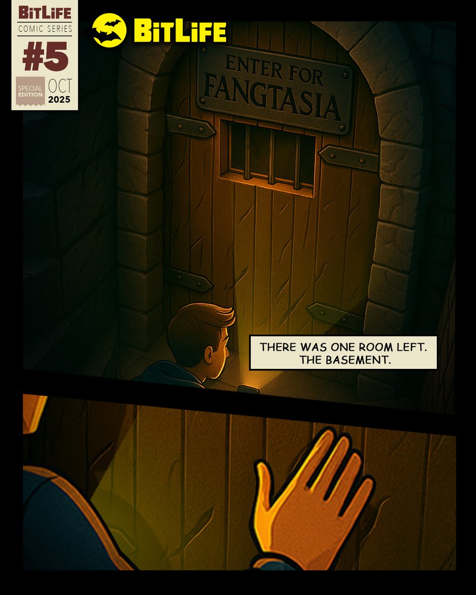 BitLifeApp's tweet image. They always tell you not to go in the basement, but this IS my place. 👀