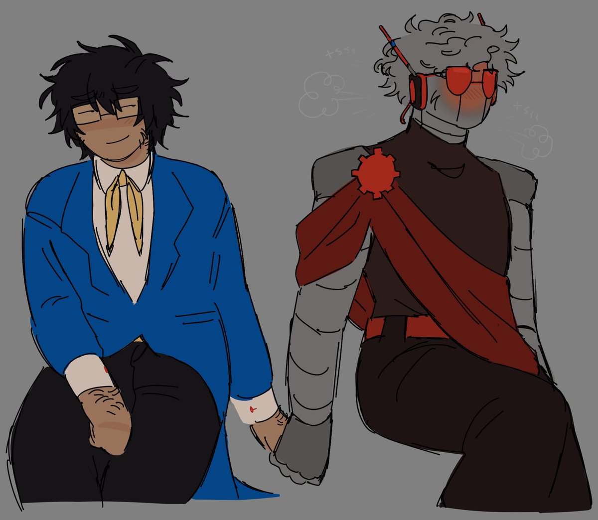 im so happy for you and your ugly fucking robot im serious
#homestuck #johndave