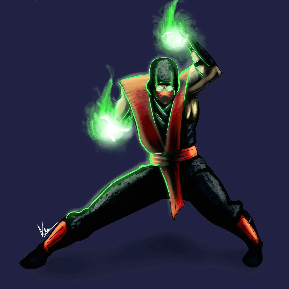 Ermac by me #MortalKombat