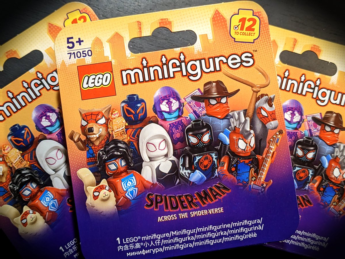 Oops I did it again...
Straight from work, and into a toy store....
Well 3 toy stores actually

Because I had to grab some more #legominifig #spiderman #sliderverse 🕷️ before it's too late

I have a bunch of Lego streams coming up very soon 

#moretocome