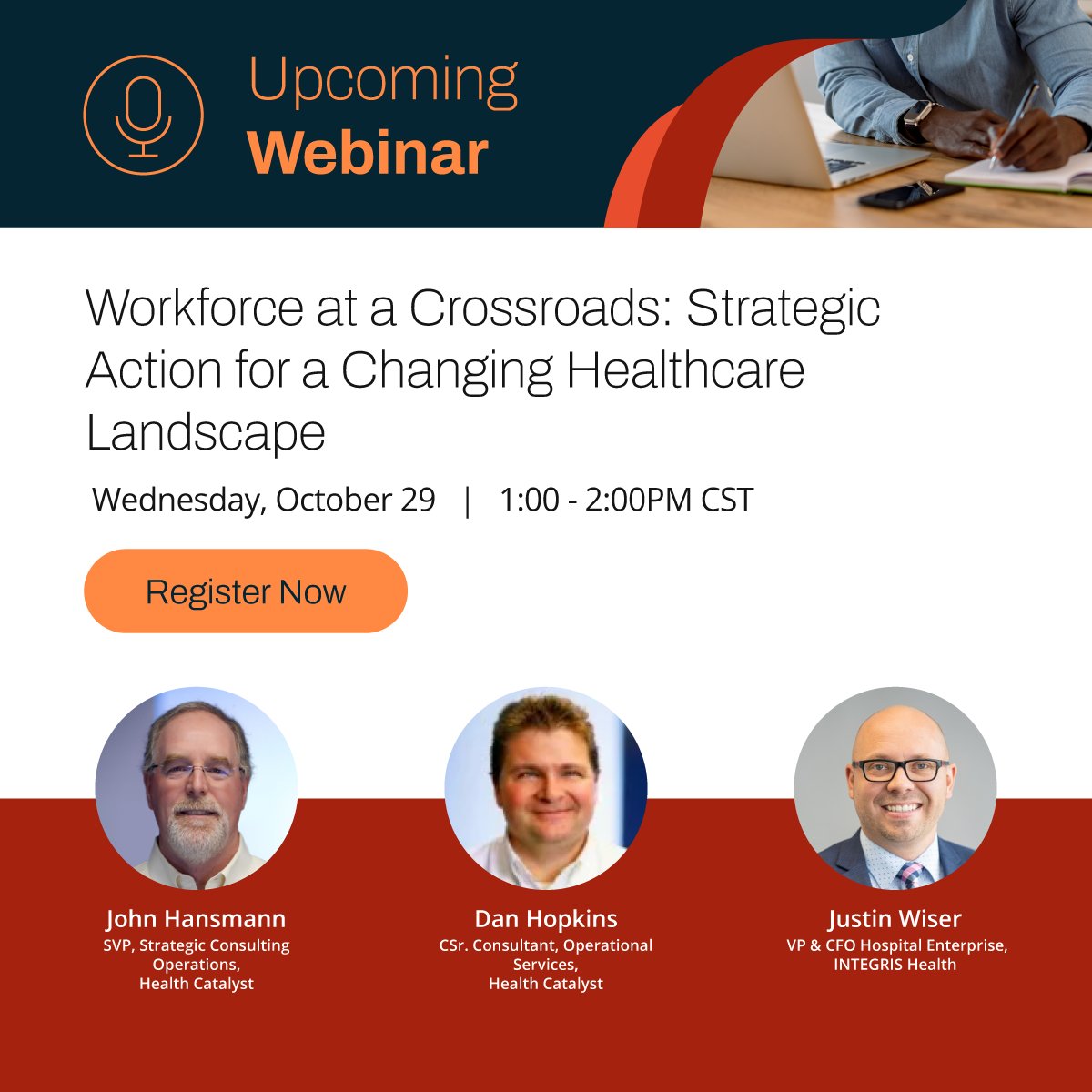 Join our upcoming webinar to discover how health systems are using advanced analytics and data-driven workforce strategies to improve productivity, reduce burnout, and achieve sustainable labor efficiency.

Reserve your spot today!

ow.ly/Qitn50XbYMq
