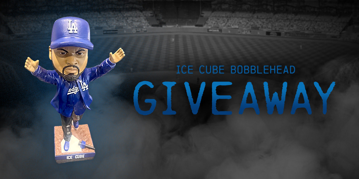 icecube's tweet photo. MLB playoffs ain’t the only thing shakin’ right now. I got 50 Limited-Edition Ice Cube x Dodgers bobbleheads I'm givin’ out. Tap the link for a shot at yours—https://t.co/ocrQpVueNK https://t.co/fuvJYtYhlC