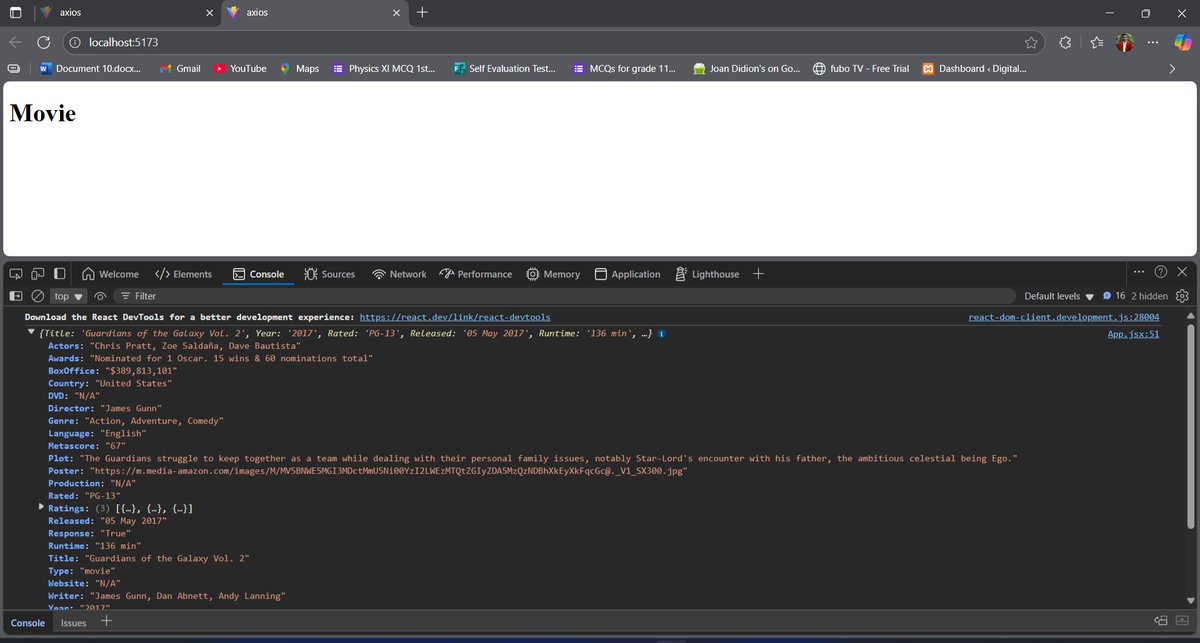 Bigyan_99's tweet photo. #LUD18

Today, I learned about Axios in React and how it helps in making API requests, handling responses, and managing errors efficiently.

#LearningUtsav2025
#FestivalOfLearning
#WebDevelopment
#ReactJS https://t.co/wgf4QVgG9w