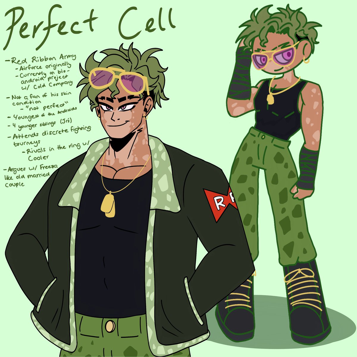 mostlyghoste's tweet photo. Long time no post… uh have a Perfect Cell Human Design I made cause I rewatched HFIL with my boyfriend. Freeza might be next if I get free time away from life, yippee!
#DBZ #PerfectCell https://t.co/4MRTGlef9m