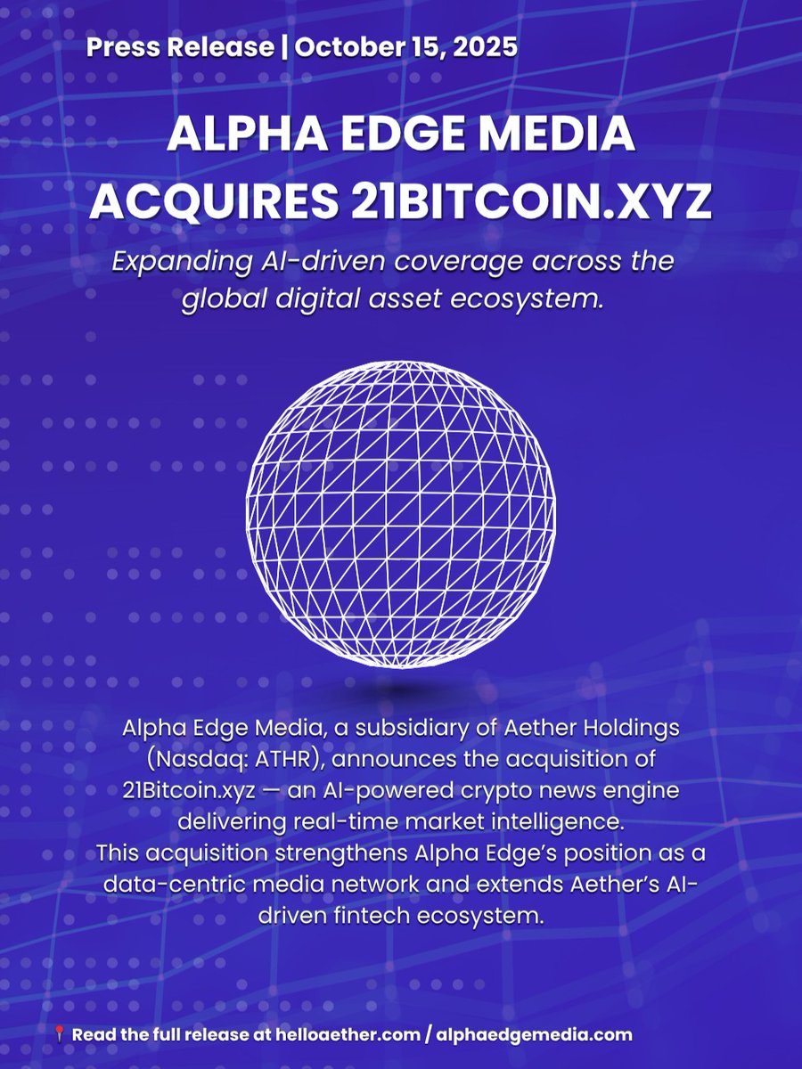 Aether Holdings (@aether_holdings) / Posts / X