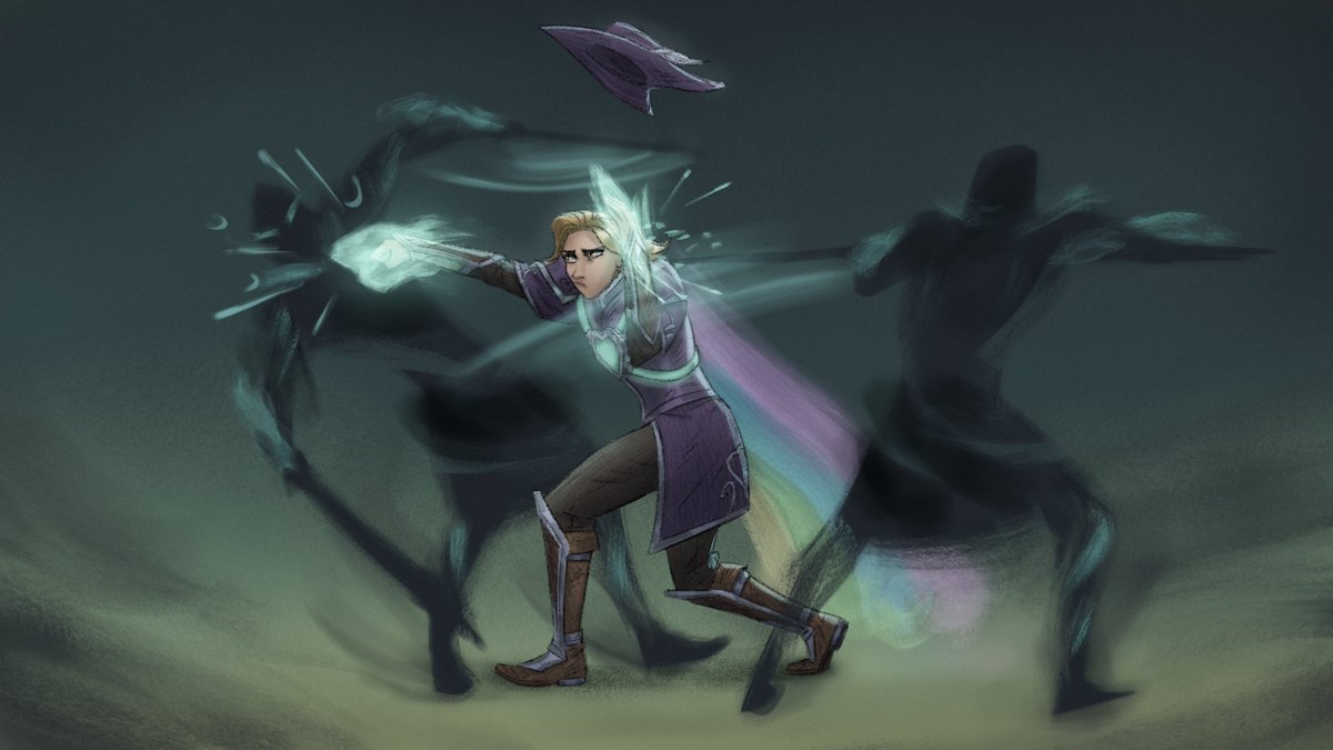 Day 7: Weapon ft. Klaudia. 🥊 #Scapetober